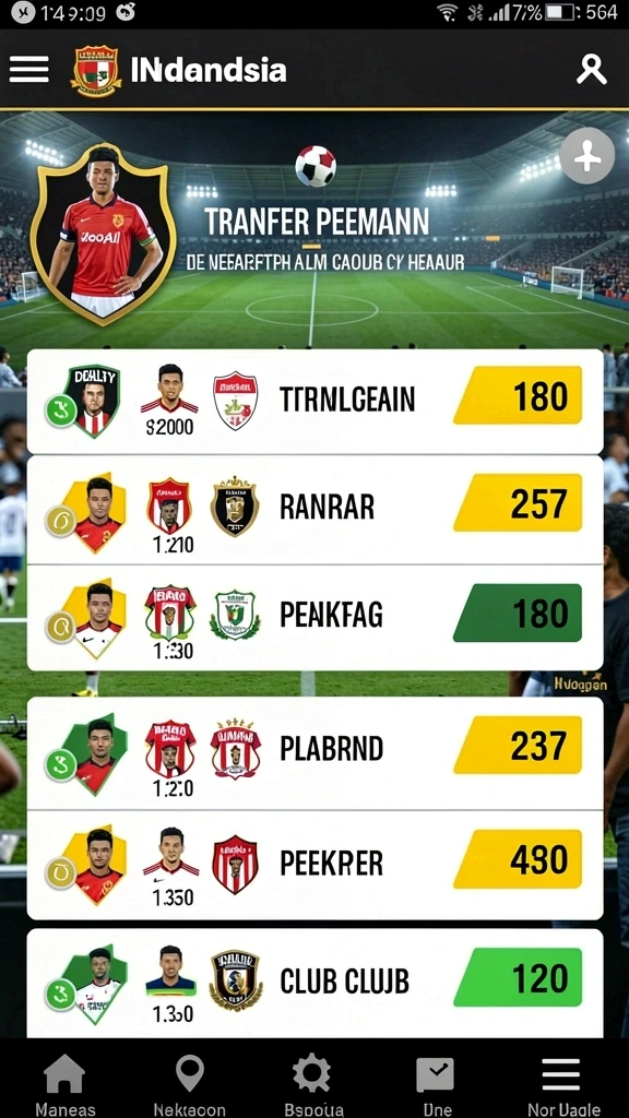 Tampilan antarmuka yang ramah pengguna dan menarik.