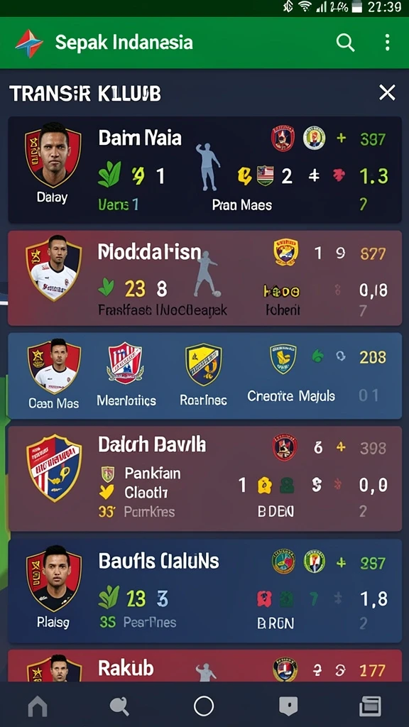 Fitur permainan yang seru dan interaktif.