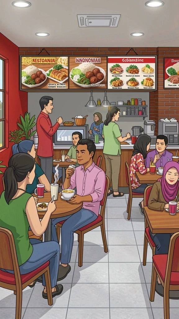 Tangkapan layar menunjukkan dunia fantasi yang luas.