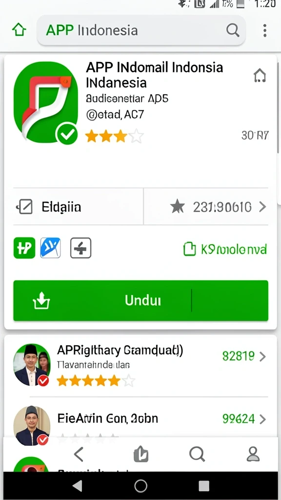 Tampilan antarmuka yang ramah pengguna dalam DKK.