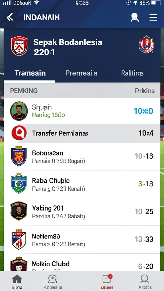 Beragam pilihan permainan yang menarik.