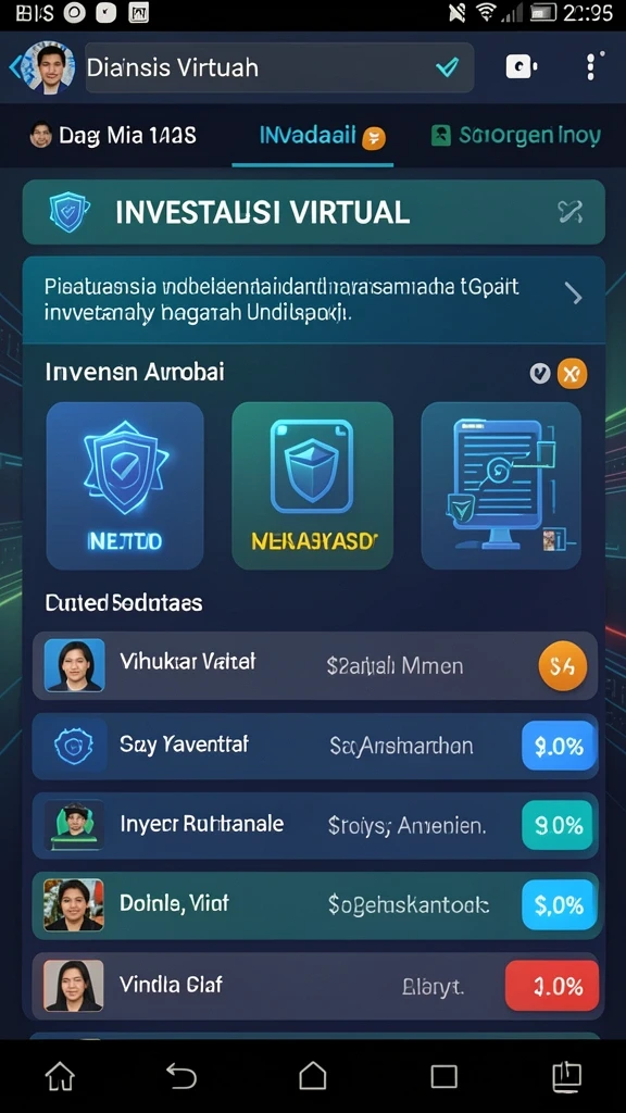 Tampilan dalam game saat bertarung melawan pemain lain.