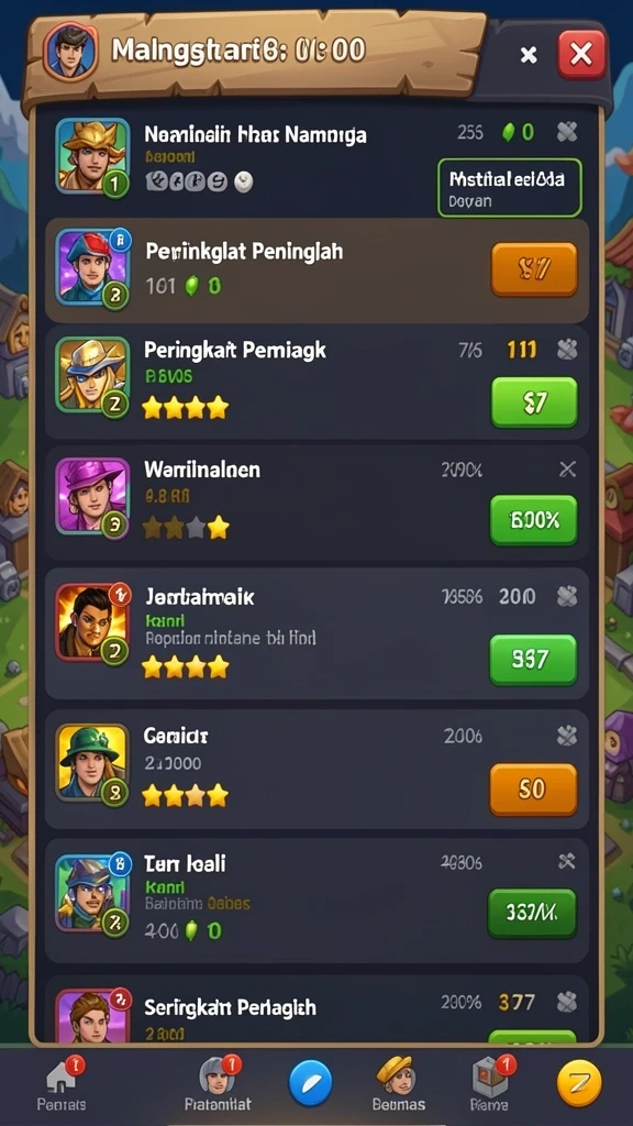 Fitur multiplayer yang seru dan interaktif.