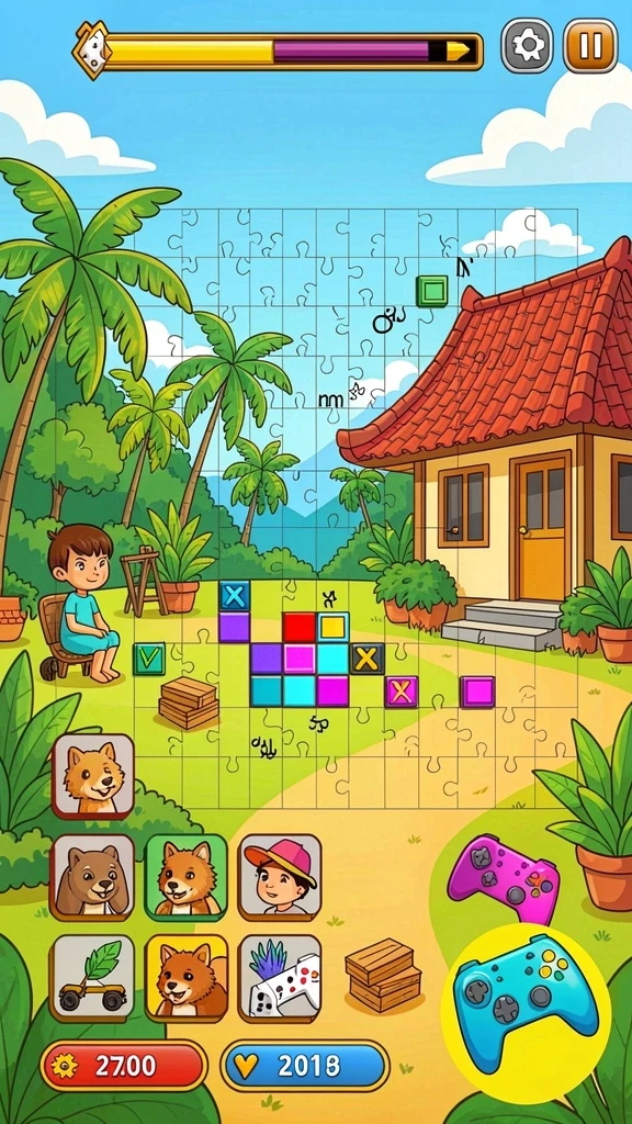 Gameplay yang seru dan menantang.
