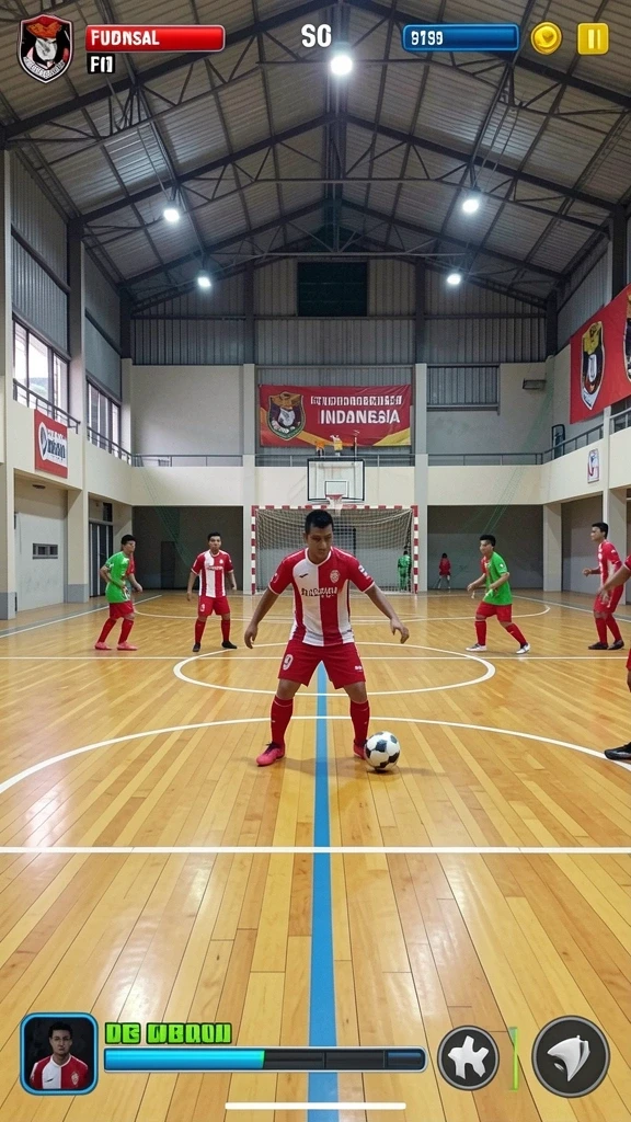 Fitur karakter dengan kemampuan unik untuk setiap level.