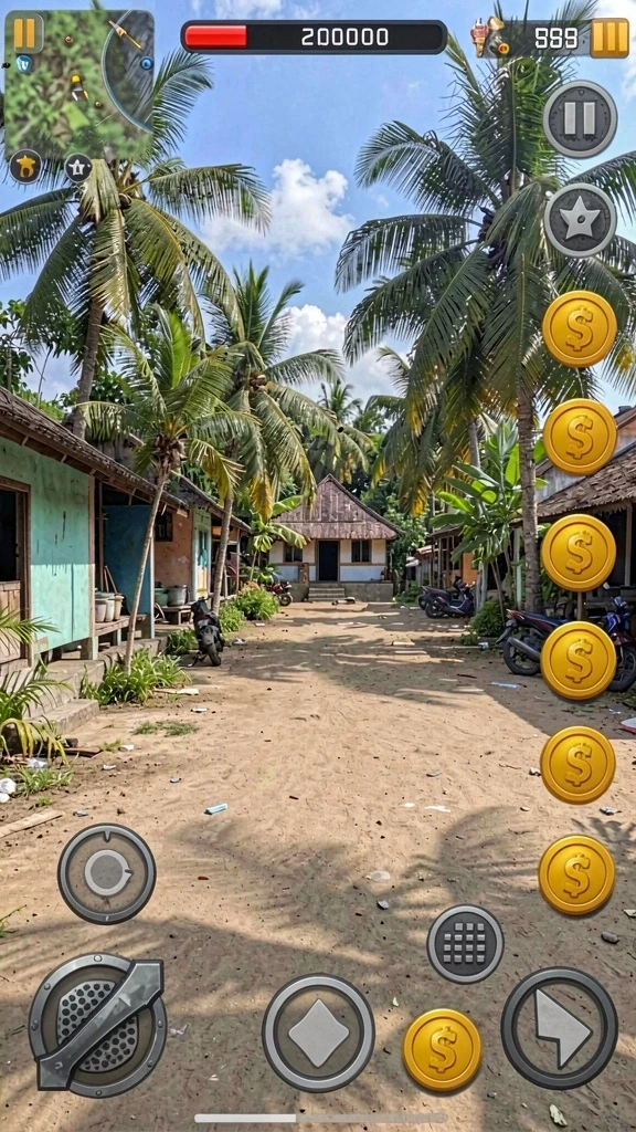 Beragam permainan seru tersedia.