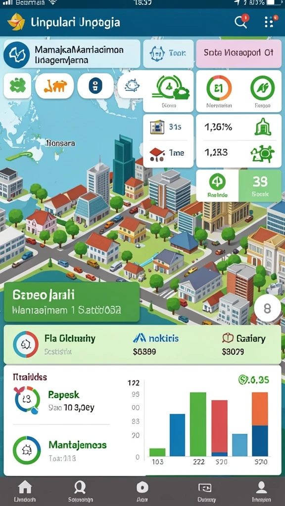 Screenshot menunjukkan tampilan antarmuka yang menarik.
