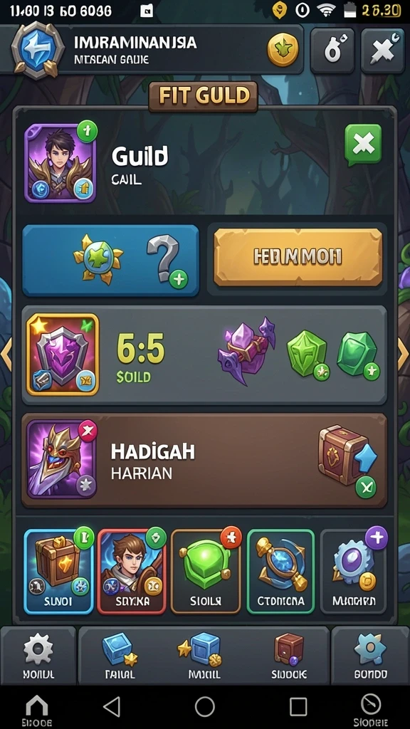 Screenshot menampilkan variasi permainan yang tersedia.