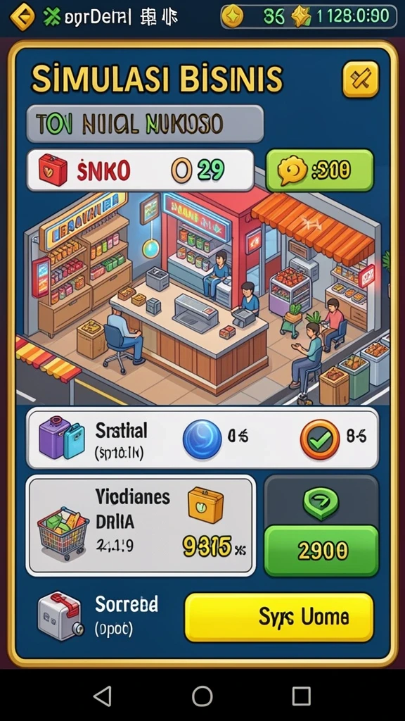 Screenshot menunjukkan tampilan antarmuka yang menarik.