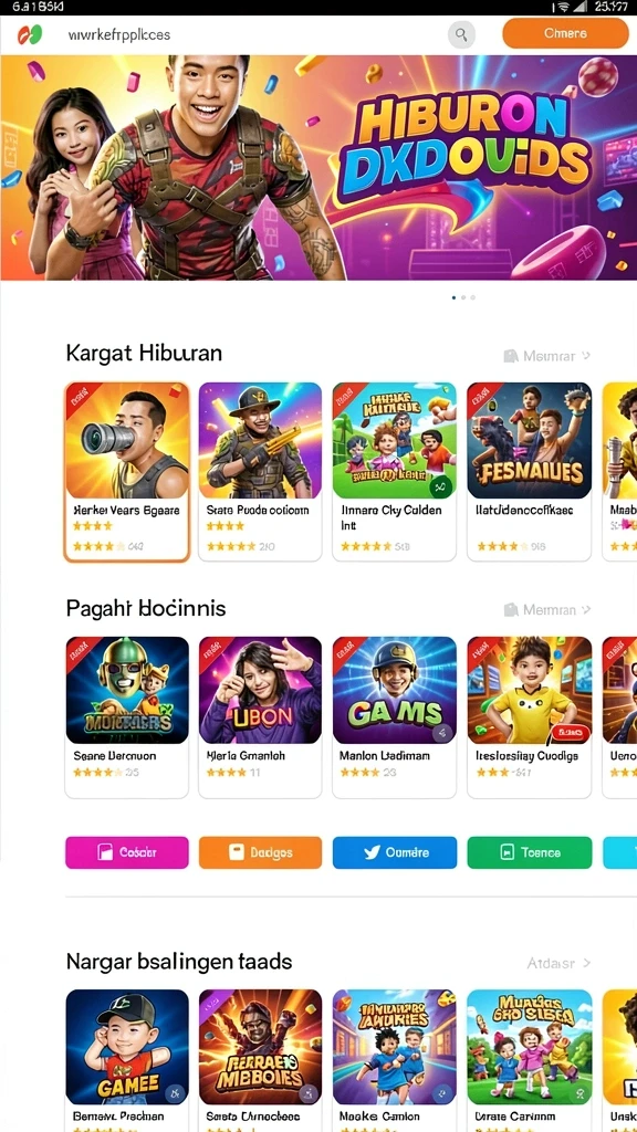 Tangkapan layar menampilkan fitur kustomisasi karakter.