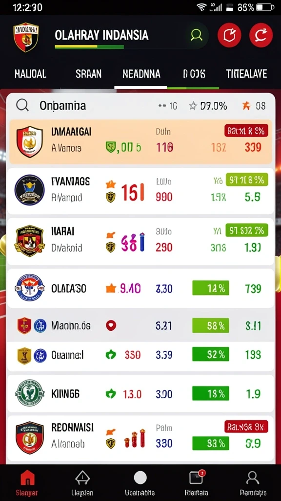 Screenshot menunjukkan tampilan antarmuka pengguna yang menarik.