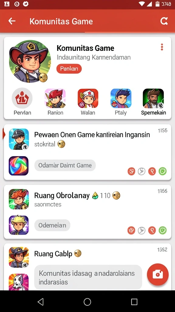 Tampilan antarmuka yang ramah pengguna.