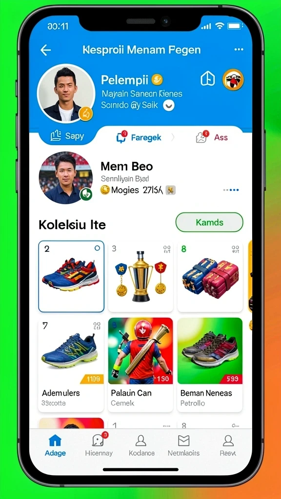 Karakter unik yang dapat dipilih oleh pemain.