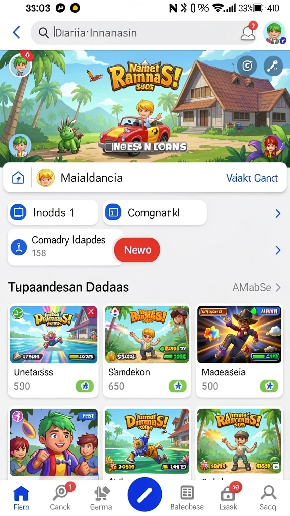Beragam karakter dengan kemampuan unik.