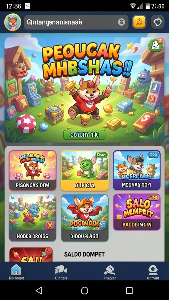 Screenshot memperlihatkan interaksi antar pemain dalam komunitas.