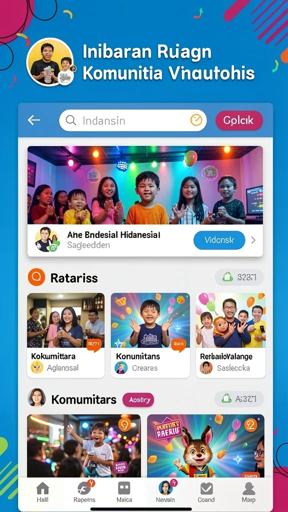 Tampilan utama game RVIP3 yang menarik.