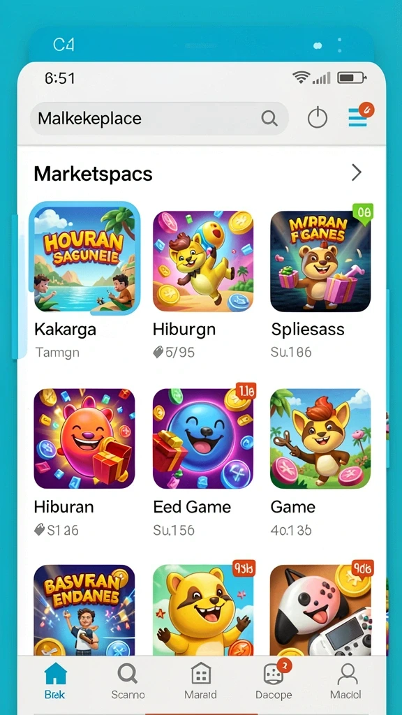 Grafis yang memukau dan detail yang tajam.