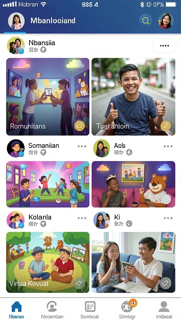 Tampilan antarmuka menarik dan mudah digunakan.