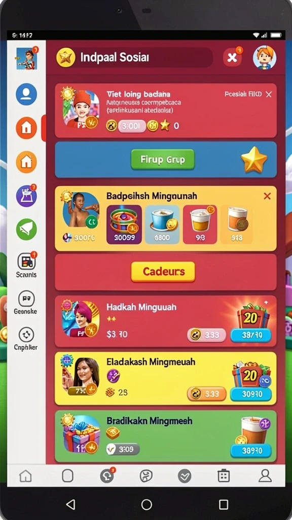 Menampilkan gameplay seru dengan grafis memukau.
