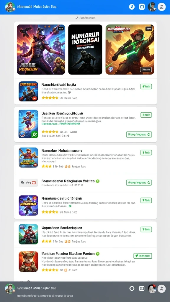 Screeshot saat pemain berkompetisi di level baru.