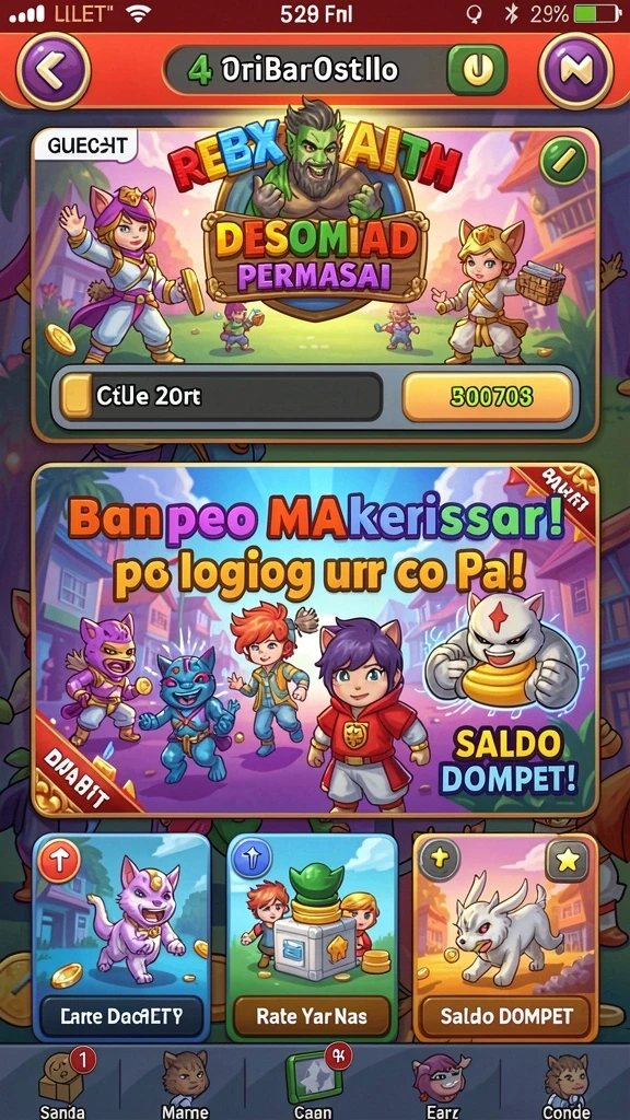Tampilan antarmuka yang menarik dan mudah digunakan.