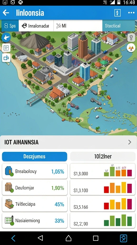 Beragam tantangan menarik di setiap level.