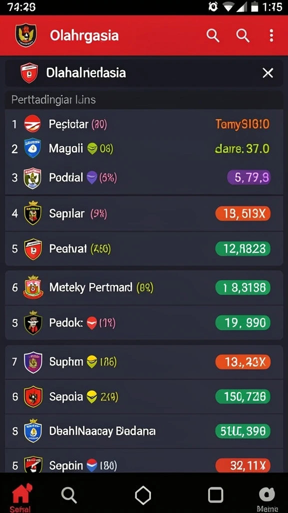 Tampilan awal yang menarik dan intuitif.