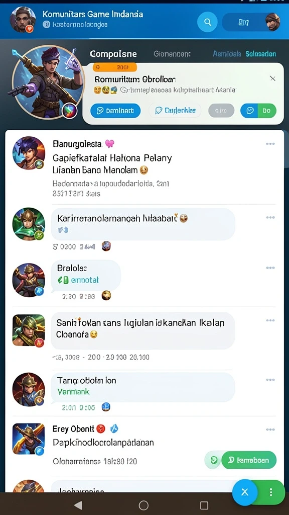 Tantangan yang seru dan penuh petualangan.